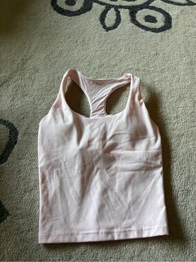 FORM Light Pink Racerback Tank Top
